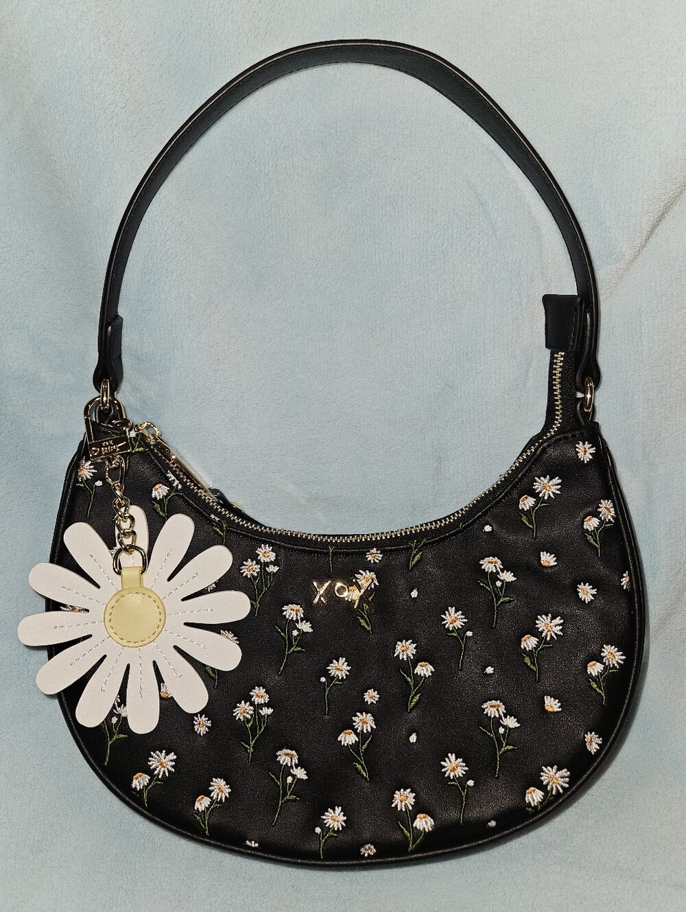 NWOT Betsey Johnson Daisy Print Shoulder Bag